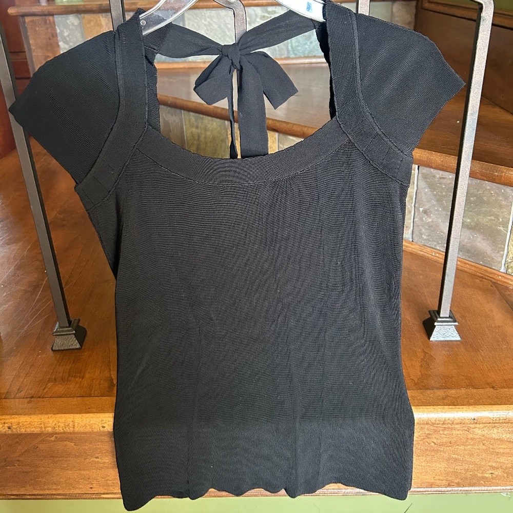 Etcetera black top, size small